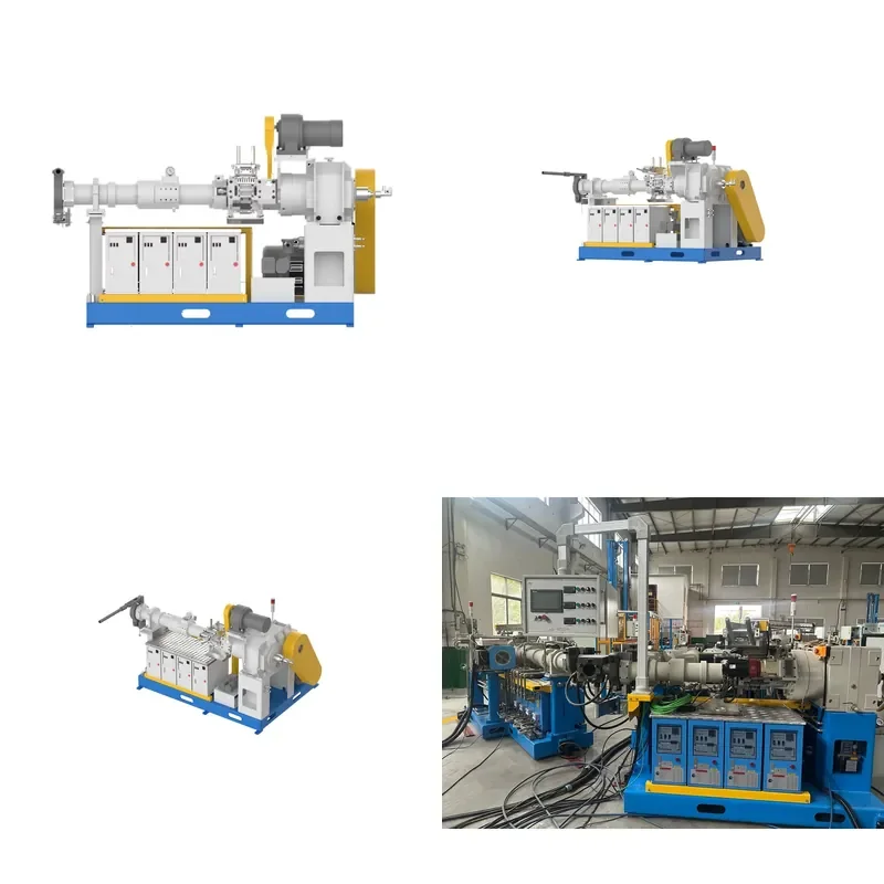 75MM20D Cold Feed Rubber Extruder Single Screw Rubber Sheet Tube Profile Extruder