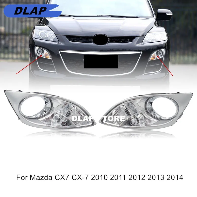 Fog Light Trim Bezel – Passenger Right Side For Mazda CX-7, Primed, Direct Fit