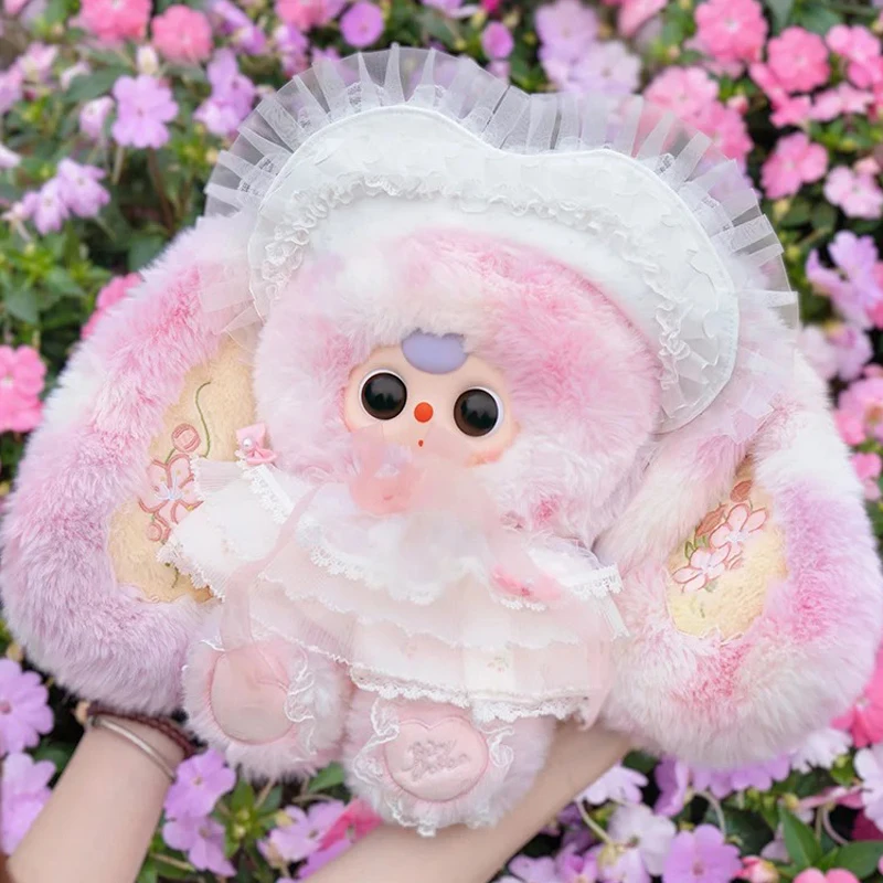 ち*す様 BabyThree 400% 太陽に向かって花咲くシークレット Baby Three Sun Blossom 400% Series Blind Box Vinyl Plush Blind Box