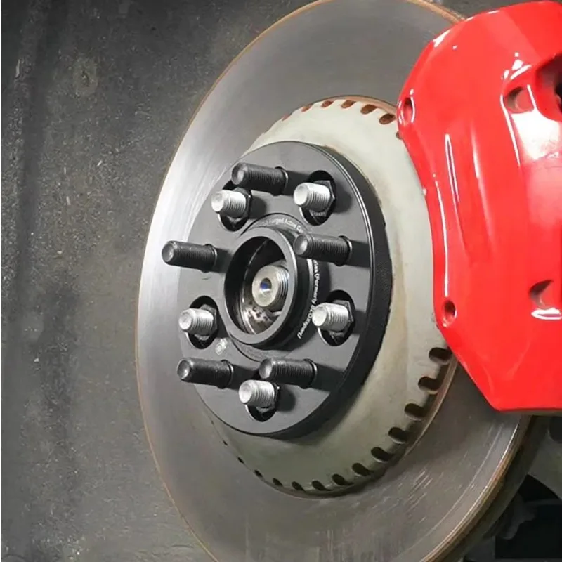 Wheel Spacers for Tesla Model 3/Y 5x114.3 15mm to 50mm Hub Centric CB64.1 Dedicated Design Forged Active Cooling