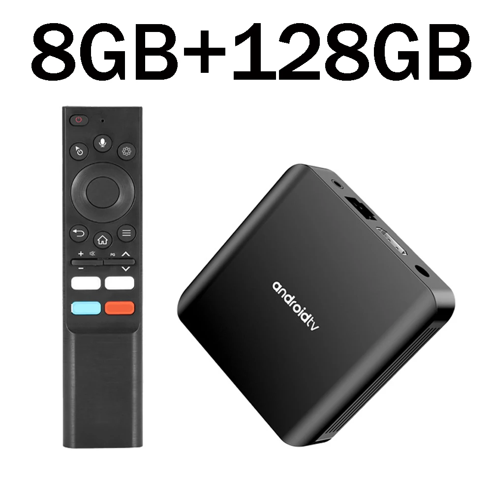 TV98 ATV Plus TV Box 8GB 128GB Android14 Allwinner H313 Quad Core 4G 5G Dual Wifi BT5.0 Smart Sprachsteuerung HD 4K 8K TV Box IPTV