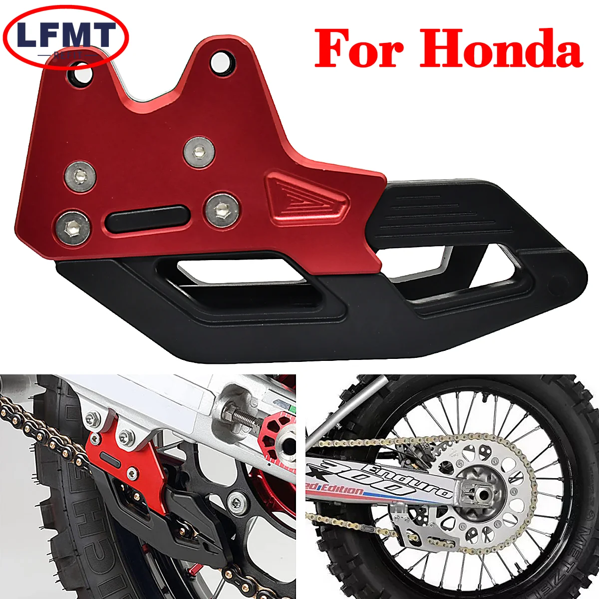 

Защитная направляющая для задней цепи мотоцикла Honda CRF150F CRF230F CRF250F CRF 2003-2019 2020 2021 аксессуары для направляющих цепи