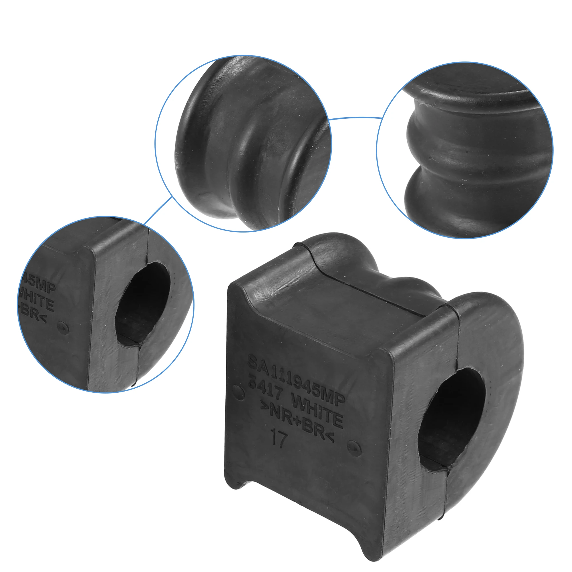 X Autohaux 2 Stück Stabilisator-Stabilisator-Wellenbuchse für Hinterradaufhängung für Ford Explorer 2011–19