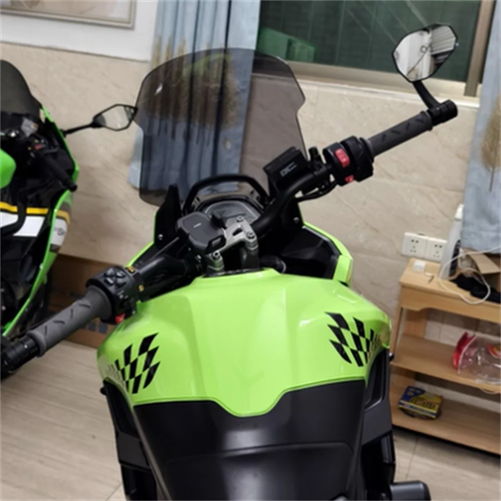 لـ Triumph TIGER SPORT 660 تعديل الزجاج الأمامي عالي الجودة على طراز Tiger 660 زجاج أمامي مرتفع وموسع