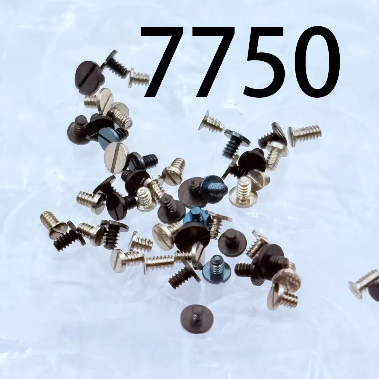 Watch Accessories 7750 Movement, Complete Set of Miscellaneous Screws, Mixed Screws for All Parts of the Machine, 7750 Screws