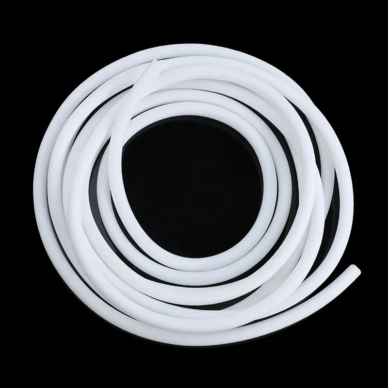 1-5m Silicone Rubber Sponge Strip Round Dia1-25mm White Foamed Backer Rod Seal Strips VMQ Foaming Cord