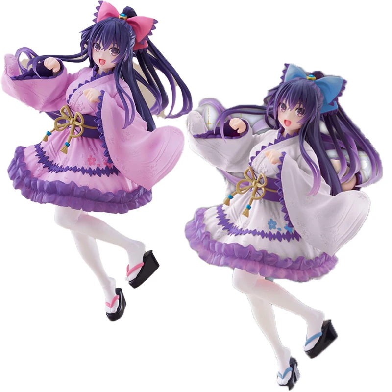 Original Genuine TAiTO Coreful Yatogami Tohka 18cm Static Products of Toy Models of Surrounding Figures and Beauties