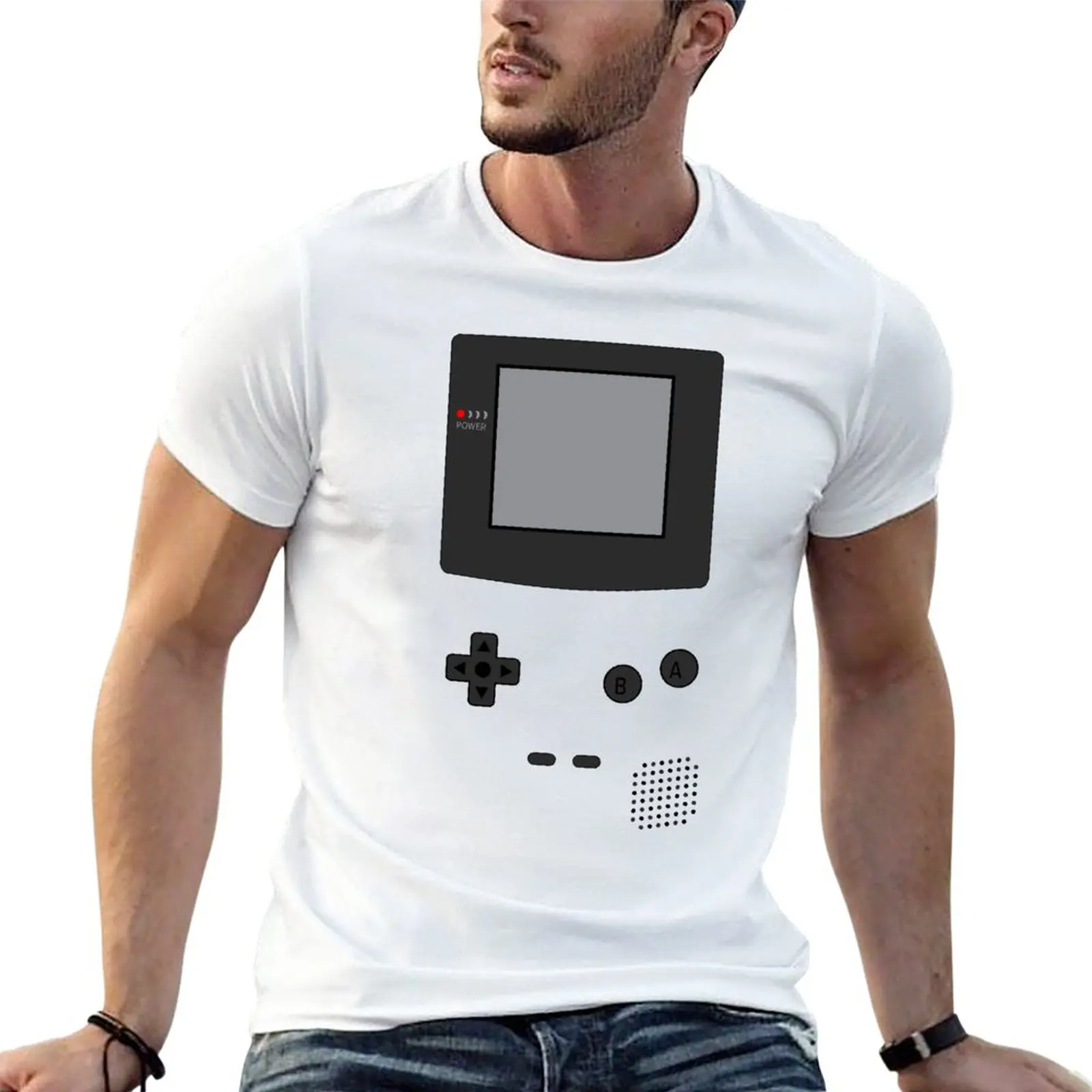 New GameBoy Color T-Shirt anime clothes anime heavyweight t shirts t shirts for men cotton