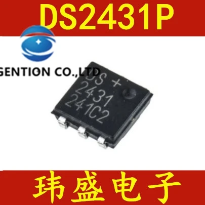 

200 шт. DS2431 DS2431P DS2431P + инкапсуляция памяти TSOC-6 чипы памяти в наличии 100% новые и оригинальные