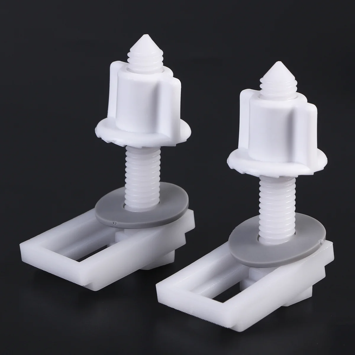 2 Sets Toilet Seat Tightening Tool Sprayer Handles Taps Bolt Wet Wipes Screw Bidet