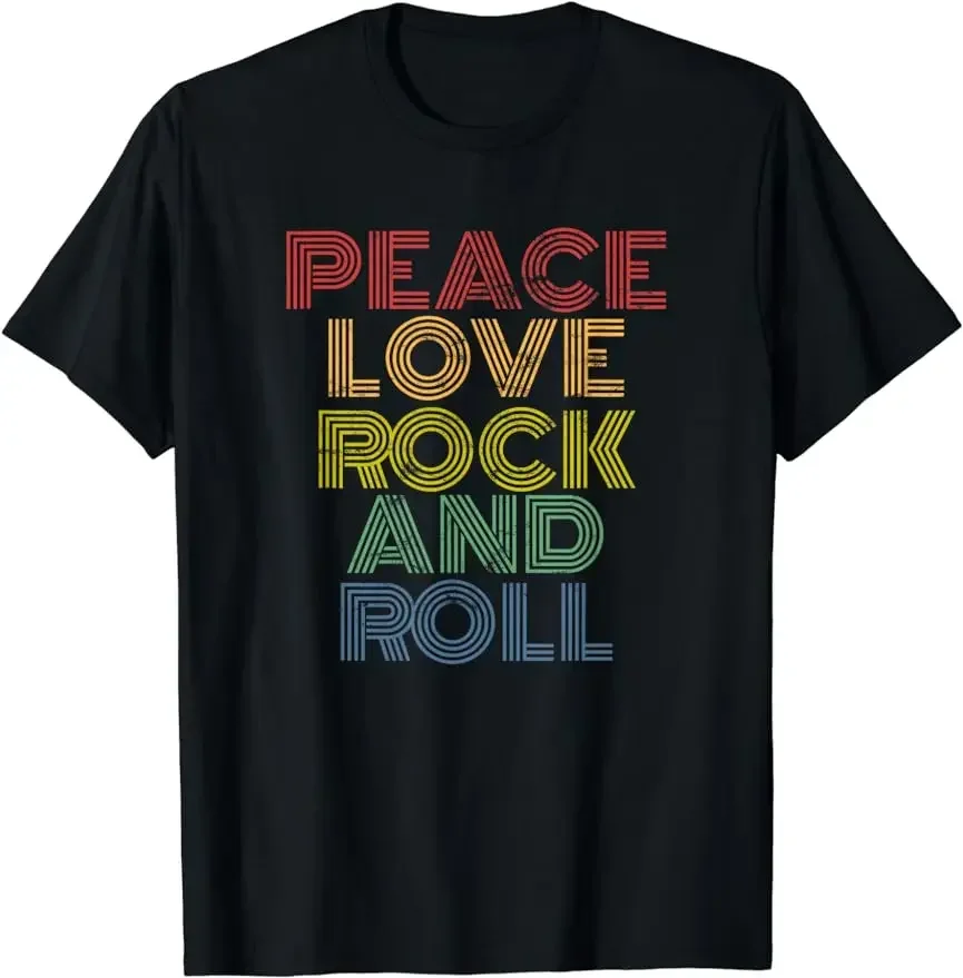 

PEACE SIGN Love 60s Style Tie Dye Hippie Costume Shirt Unisex Style Shirts for Women Casual Tops Print Streetwear T-shirts