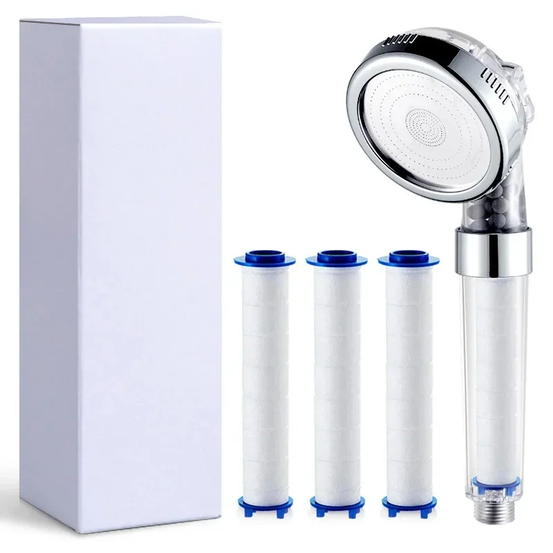 Daily Sharing Pure Water Filter Shower Set  Water Purification Filtration Shower Head Negative Ion Water Heater for Bathin