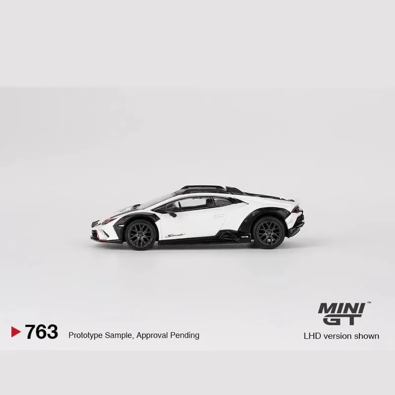 Mini Gt Car Model 1/64 Lamborghini Huracan Sterrato Car Model Alloy Simulation Room Display Cars Model Boy Collection Toy Gift