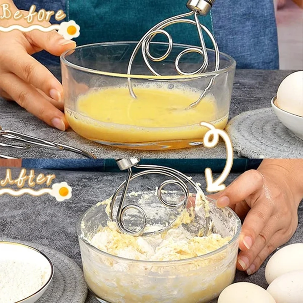 Dough Whisk Bread Mixer Stainl - огляд і ціна Kitchen Baking Blender