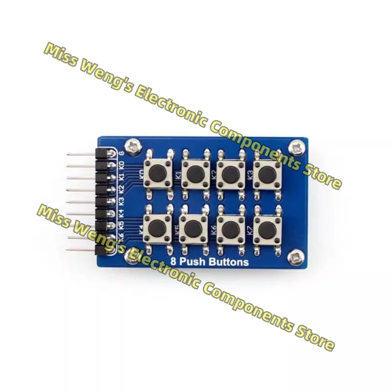 4x2 2x4 key module keyboard module microcontroller development board experimental accessories 8 Push Buttons