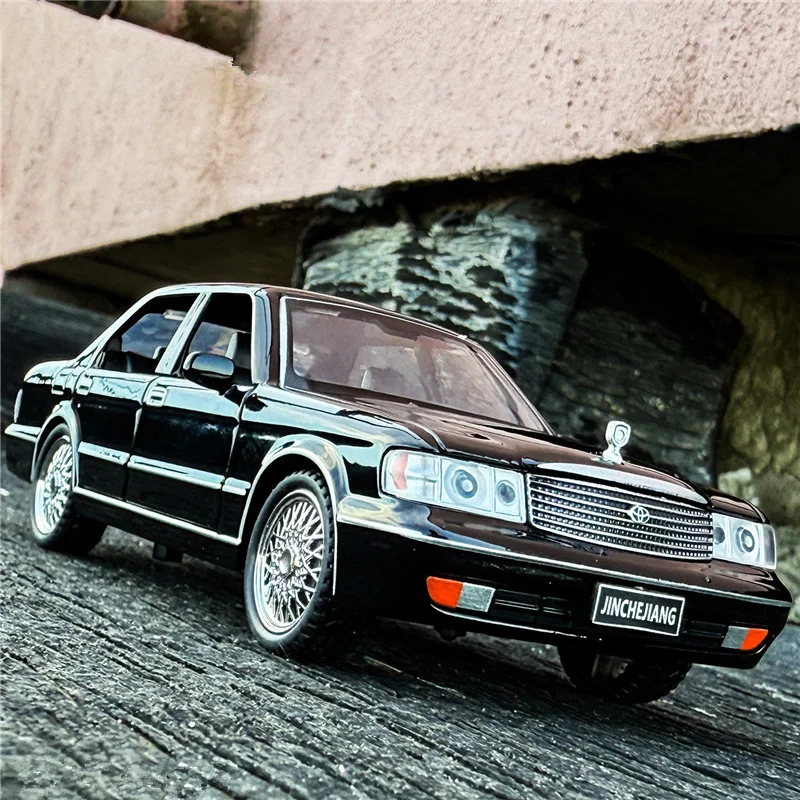 

1:32 Crown JZS133 133, классическая модель автомобиля из сплава, литая под давлением металлическая модель автомобиля в стиле ретро, имитация звука и света, детская игрушка в подарок