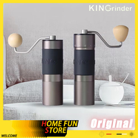 KinGrinder K0 K1 K2 K6 Coffee Bean Hand Grinders Pour Over Coffee Hand Mill Portable Home All-Metal bespoke Coffee grinder