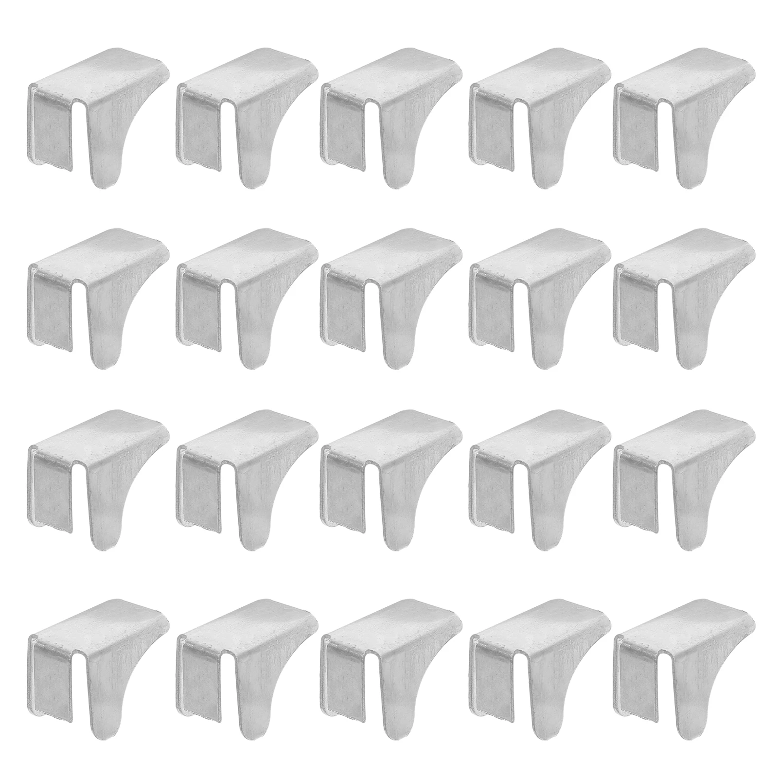 

20pcs Shelf Brackets Cabinet Support Clips Partition Rack Pegs Storage Metal Storage Bracket Furniture Components