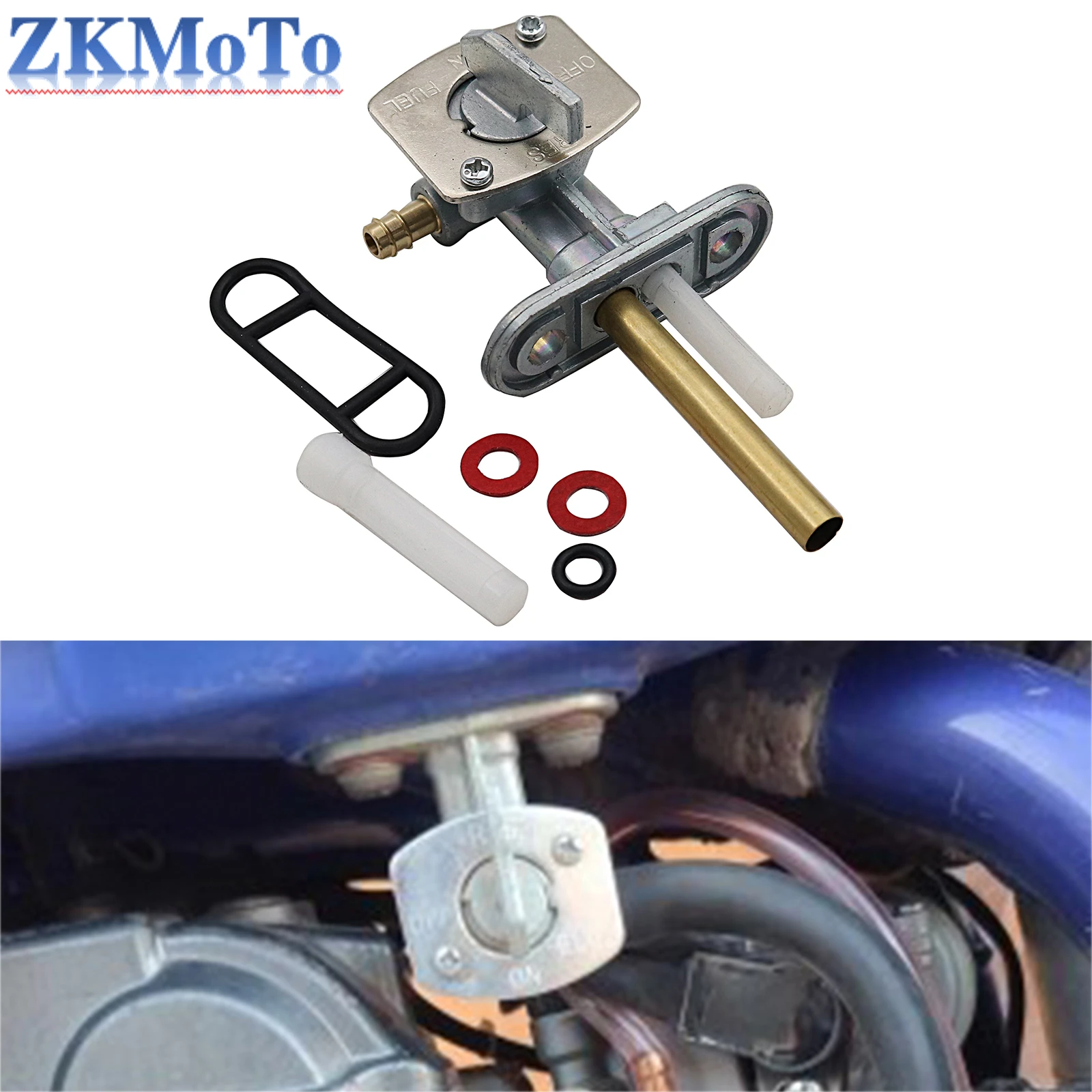 Gas Fuel Valve Petcock Switch for Yamaha Blaster 200 YFS200 TTR 250 230 125 225 XT 600 WR 250F 400F 450F YFM 350 600 660 TTR230