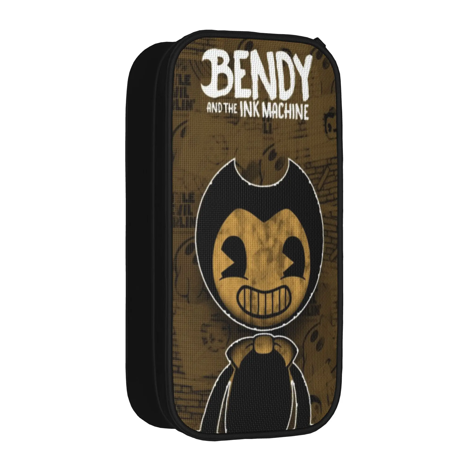 bendys-and-the-dark -caixa-de-canetas-de-camada-dupla-com-grande-capacidade-para-escola-estojo-de-lapis-artigos-de-papelaria-presente-incrivel