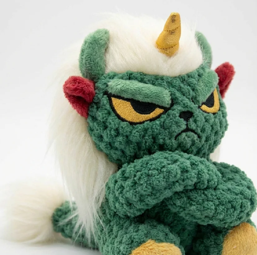 

Joykey Angrybaby Единорог плюшевая кукла Рождественский брелок мультфильм праздничное украшение праздничная рождественская игрушка в подарок