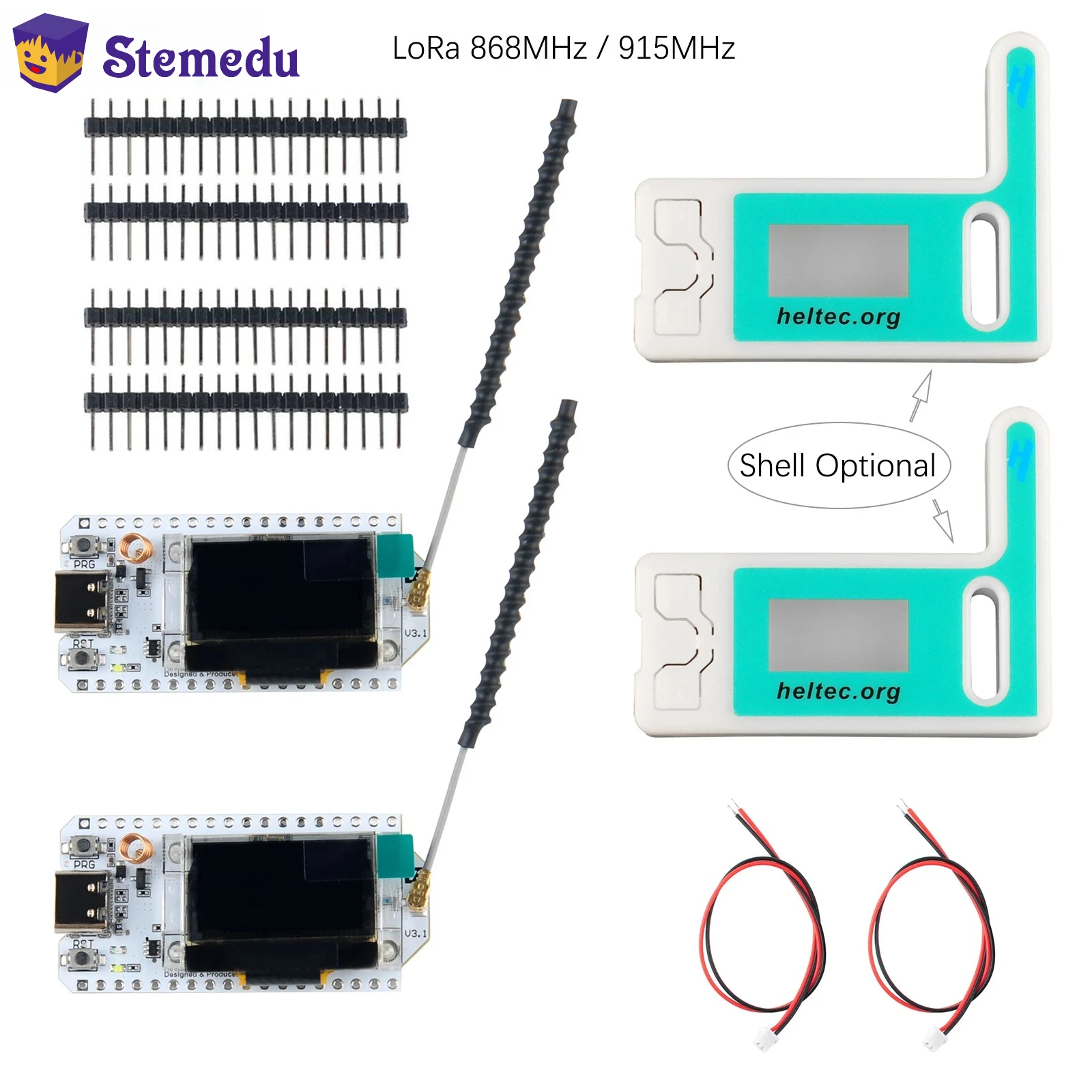 

Макетная плата Heltec ESP32 LoRa32 V3 Модуль WiFi BT Type-C SX1262 с OLED-дисплеем 863-928 МГц LoRa Kit для Arduino IoT