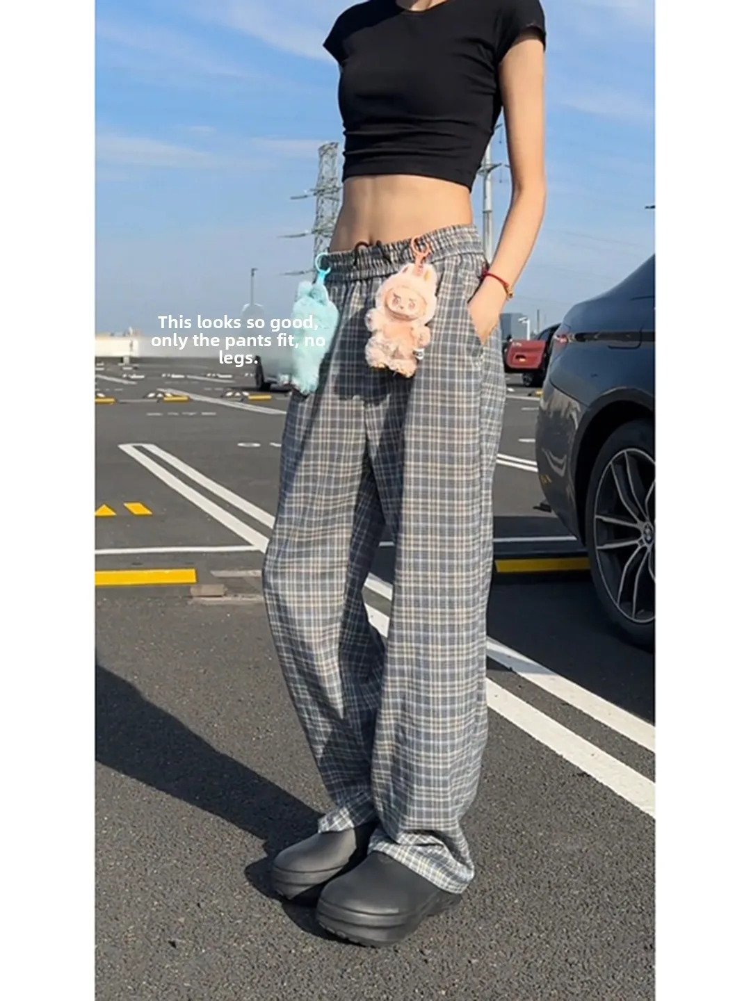 Cleanfit الرجال الصيف رقيقة بنطال ذو قصة أرجل واسعة كسول Sle منقوشة فضفاضة يشعر الأمريكية بناطيل طويلة غير رسمية تنفس قطع مستقيمة