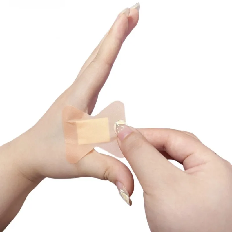 

50 шт./компл., пластырь для оказания первой помощи, H-образная форма бабочки, пластыри для кожи, повязка на рану, дышащие клейкие повязки