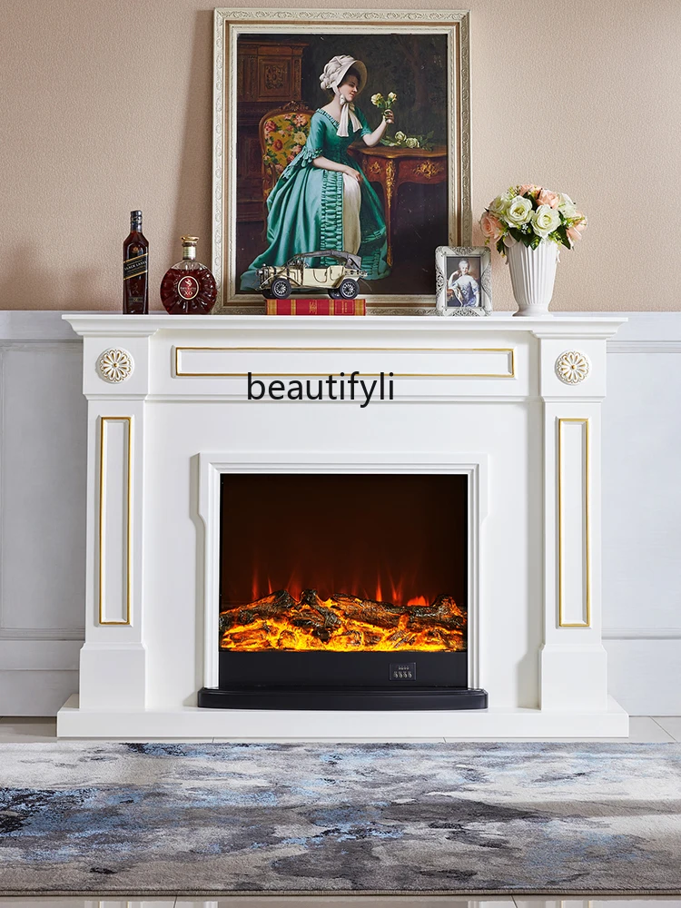 

1.5M American fireplace cabinet Electric fireplace simulation heater Household fireplace decoration
