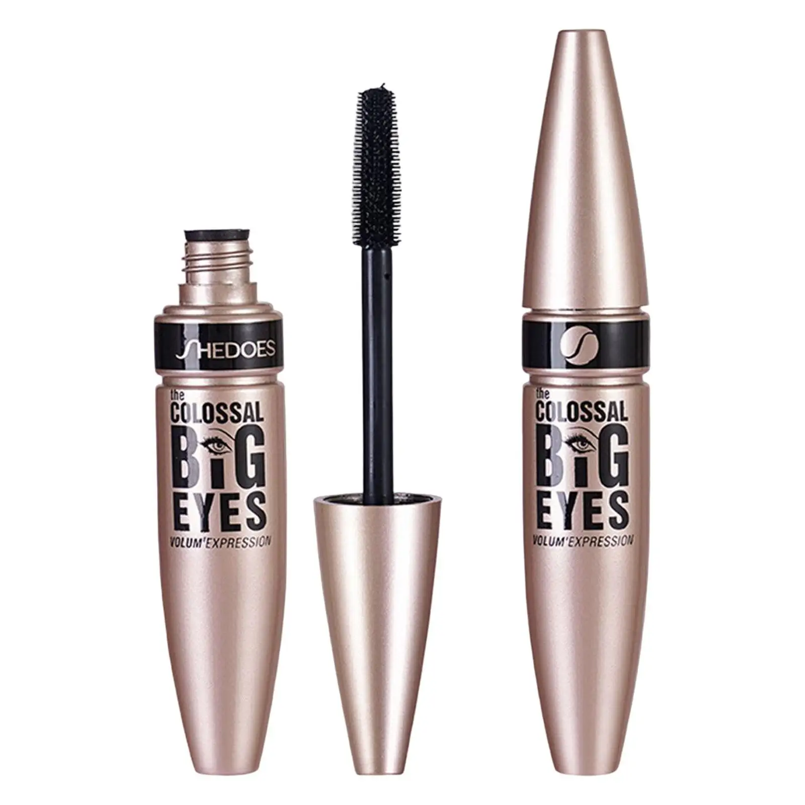 Rímel sem manchas, maquiagem para os olhos, silicone à prova de suor, escova macia, presentes para meninas