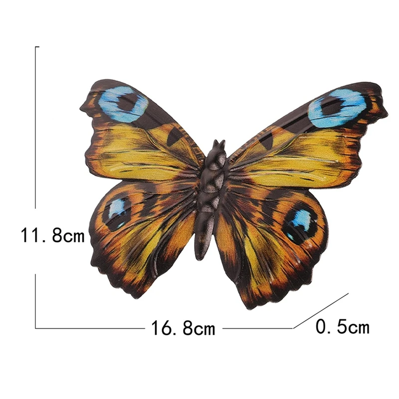 Zewnętrzna dekoracja ścienna Dekoracja motylkowa Metalowy motyl Dekoracja ścienna do ogrodzenia Metalowa ściana do dekoracji wnętrz