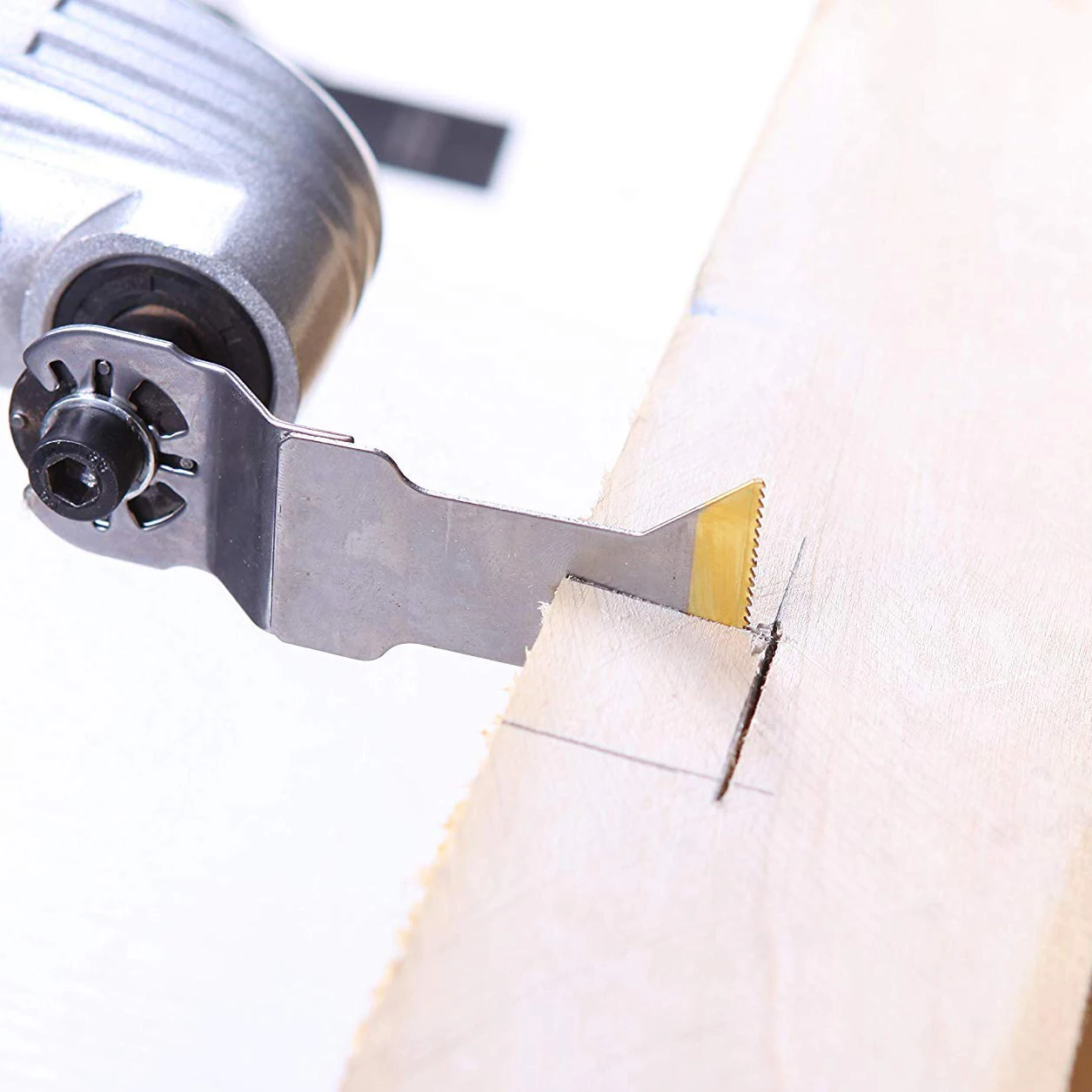 Lame multiutensile oscillanti in titanio da 3/6 pezzi lame per seghe a taglio elettrico Extra-lunghe taglio ad alta velocità per legno, metallo e materiale duro