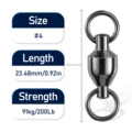 Size 4 (200Lb)-10pcs