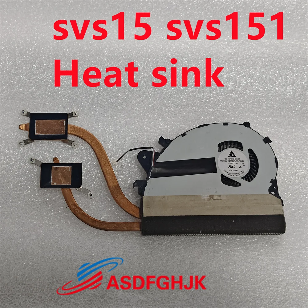 

Original for SONY vaio svs15 svs151 svs1511 Laptop cpu Radiator Cooling Fan Radiator Cooler Portable KSB0605HB-L101 300-0101