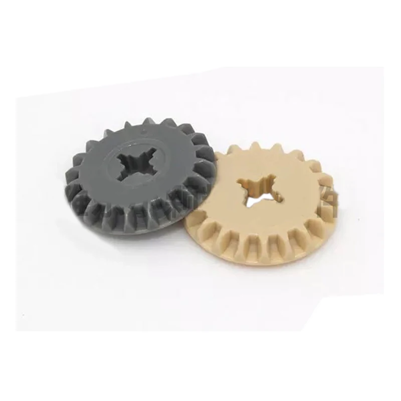 Blocs de construction série d'engrenages différentiels MOC, plate-forme rotative, axe d'engrenage, briques techniques, pièces compatibles 6589 3648, 10 pièces # T3