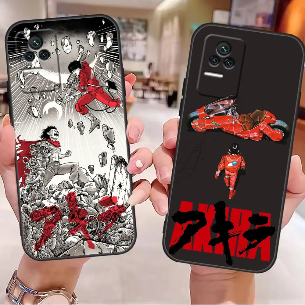 Anime A-AKIRA V-Voltron Phone Case For Redmi K60 K50 K40 Gaming K30 13C 12C 12 10 10C 9T 9A 9 Pro Case Funda Coque Shell Capa