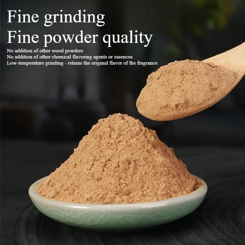 100g Indonesia Incense Powder Handmade DIY Raw Materials Temple Worship Study Office Meditation Promotes Sleep Removes Odors