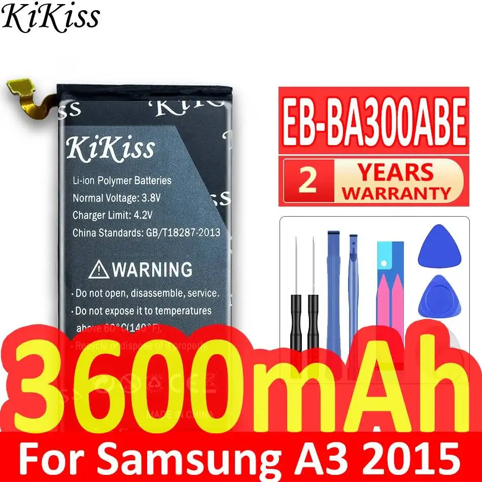 EB-BA300ABE Stable High Compatibility Mobile Phone Battery 3600mAh For Samsung Galaxy A3 2015 Version A300 A3000