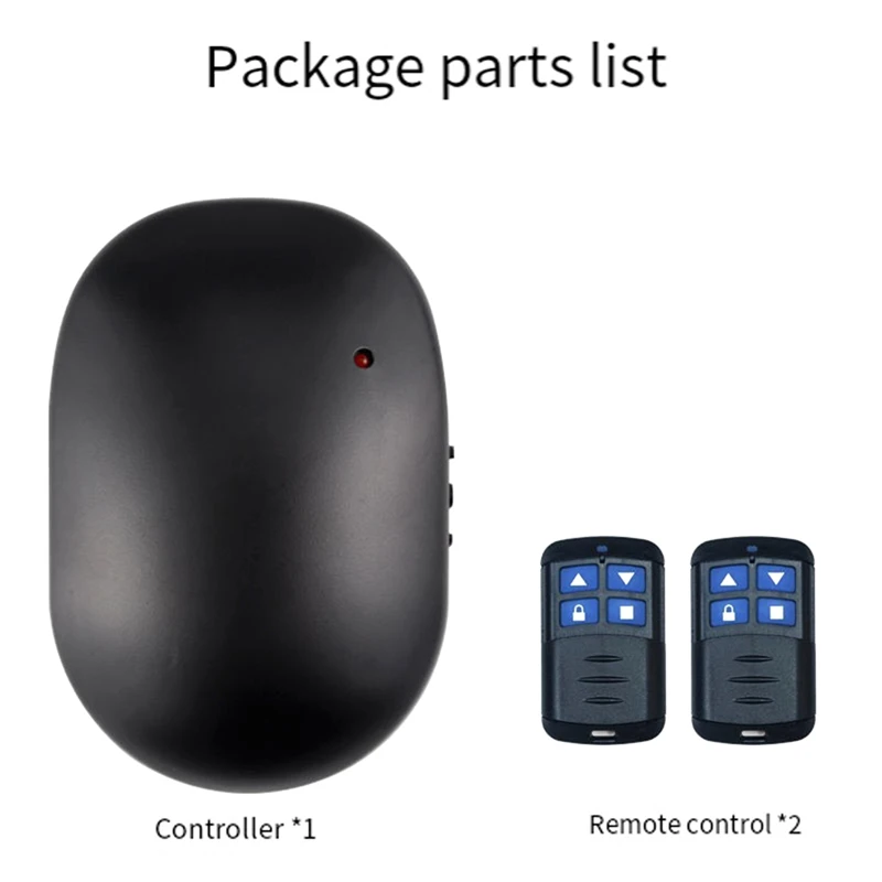 ใหม่-Rolling ShutterประตูController Universal Tubularมอเตอร์รีโมทคอนโทรล 433Mhzสําหรับโรงรถประตูไฟฟ้าประตู