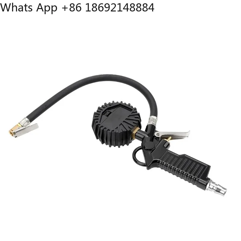 Tire pressure inflation meter liquid crystal display vehicle tester inflation monitoring manometer