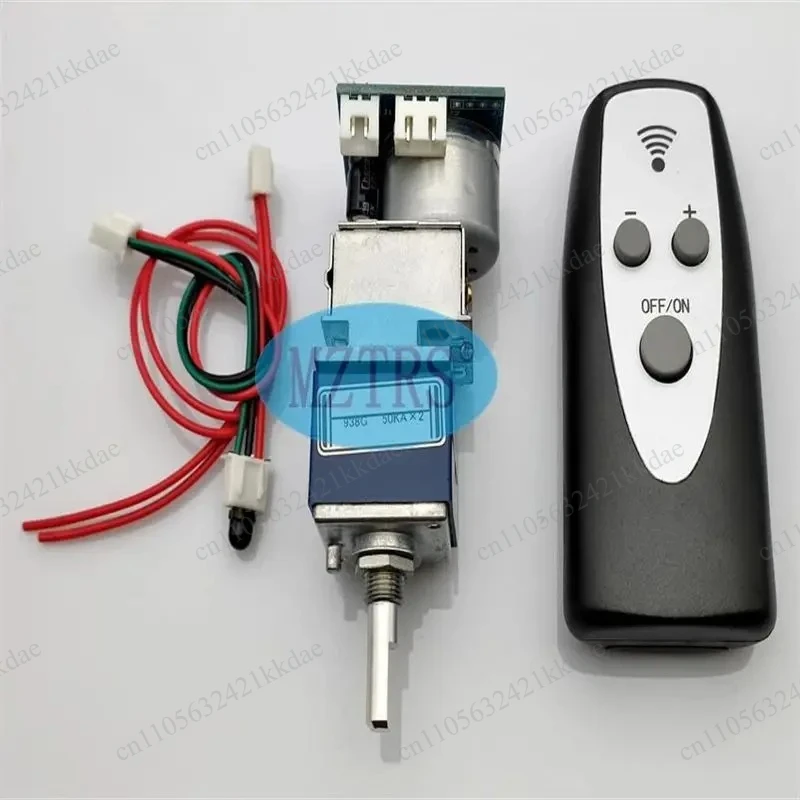 ALPS27 Motor Potentiometer Remote Control Volume Potentiometer Board Double 10K 50K 100K For Audio POWER Amplifier