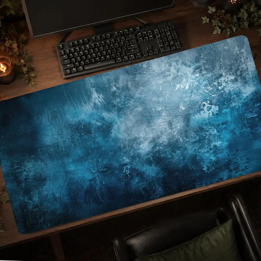 Dark Grey Abstract Mouse Mat Gaming Mats Mousepads Gaming Setup Playmat Carpet Desk Accessories Desk Gadgets Extended Pad Office