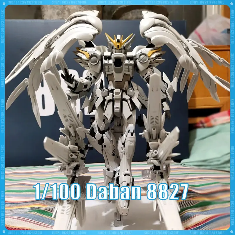 

In Stock 1/100 Daban 8827 MG Snow White Prelude Fix Model Kit XXXG00YSW Wings Assembly Action Figures Model Toy Gift