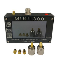 2025 Mini1300 Antenna Analyzer with SMA-Calibration Kits 0.1-1300MHz Frequency Range Portable VNA for HF/VHF/UHF