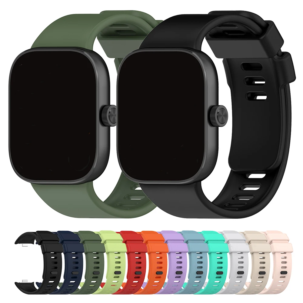 

Silicone Strap For Redmi Watch 4/5 SmartWatch Band for Xiaomi Mi Band 8 Pro/9 Pro Bracelet Wristband