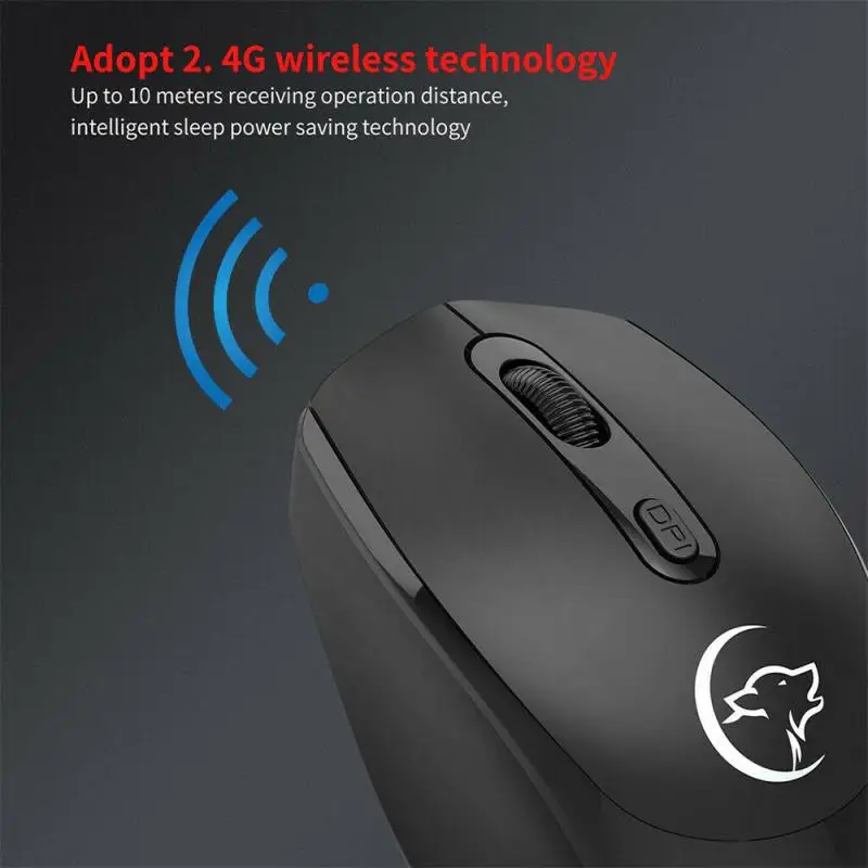 1200 / 1600 / 2400 Dpi Photoelectric Mouse Noiseless Silent Ergonomic Optical Mouse Click Optical Mouse 1.5v / 7ma Metal