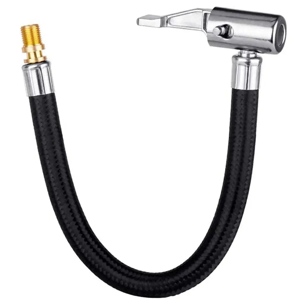 Car 23cm Tyre Inflator Hose Adapter for Bicycles Motorbikes Pump