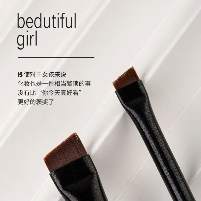 메이크업 브러쉬 Eyebrow Contour Brush 0.06mm Ultrathin Eyebrow Contour Brush Beauty Cosmetics Tool Makeup Brushes Set Makeup Tool브러쉬 세트