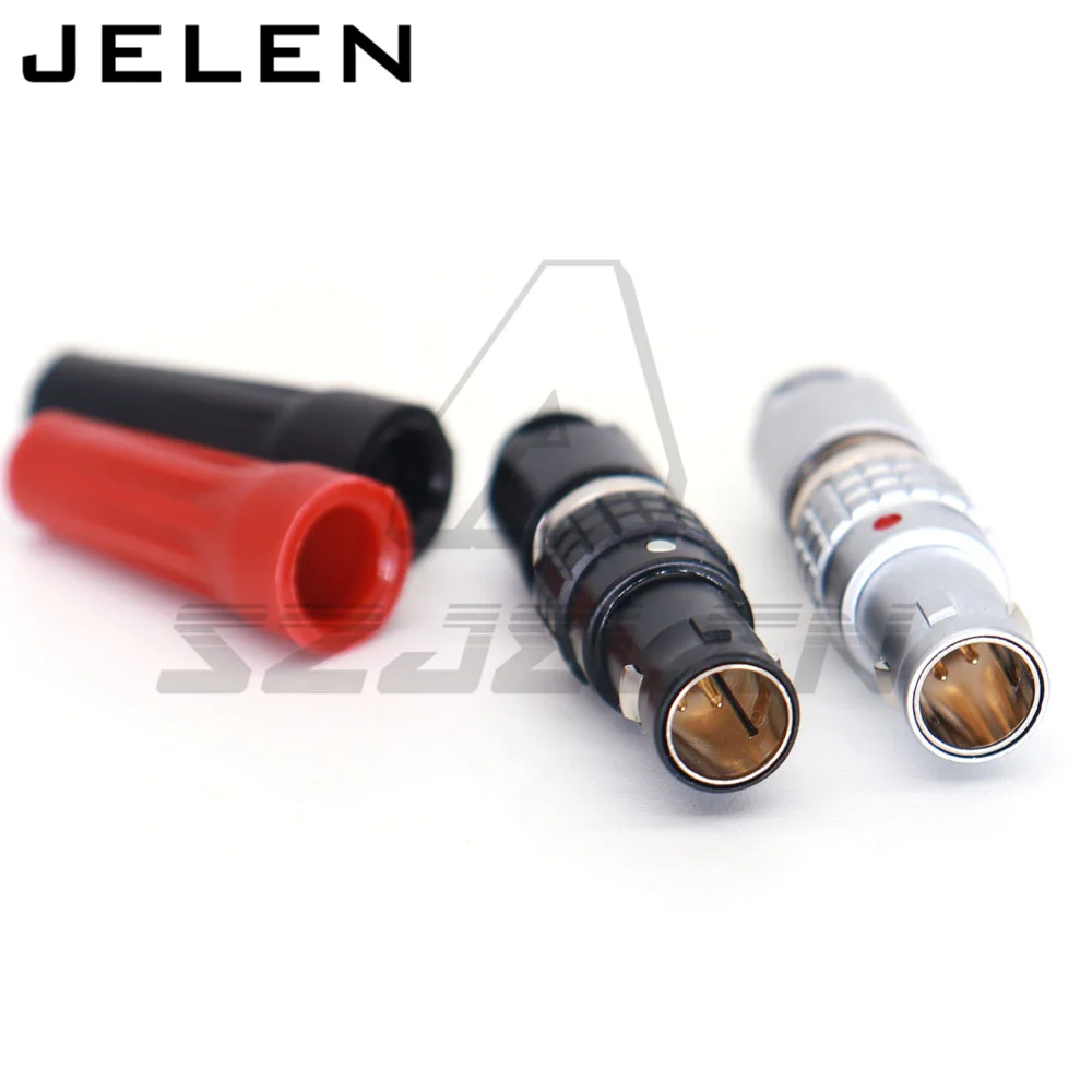 Short plug JGG 0B 2 3 4 5 6 7 9pin Plug  for Sound Devices Arri Alexa Camera LBUS , Timecode, Teradek Bond Bolt Pro