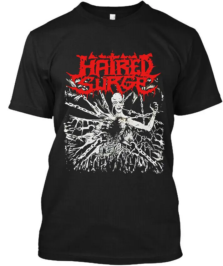 Hatred Surge American Music Graphic Vintage Art Logo T-Shirt S-4XL  Tees Y2K tops Unisex Summer Short Sleeve